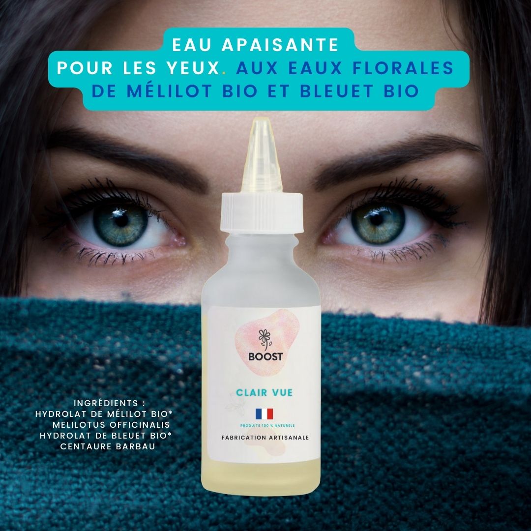 Anti Cerne Eau florale de bleuet